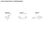 Calcium channel blockers - nondihydropyridines PPT Slide