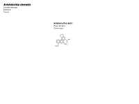 Aristolochia toxins PPT Slide