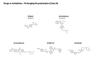 Drugs in arrhythmia - Prolonging re-polarization PPT Slide