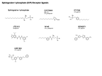 Sphingosine-1-phosphate Receptor ligands PPT Slide