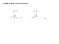 Estrogen receptor antagonists - steroidal PPT Slide